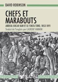David Robinson et son ouvrage "Chefs et marabouts" présenté à Dakar.